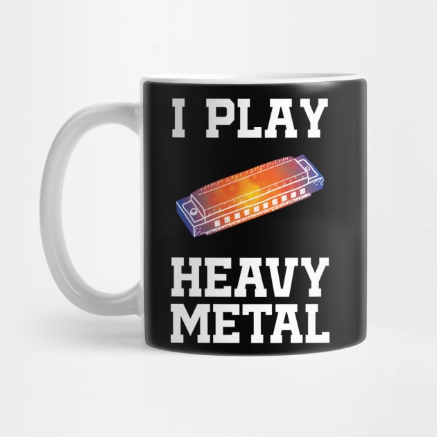 I Play Heavy Metal Harmonica Funny by mstory